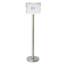STAINLESS STEEL SIGN BOARD STAND