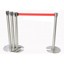STAINLESS STEEL STACKABLE & RETRACTABLE Q-UP STAND